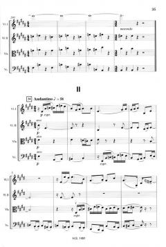 Au-delà d'une absence von Krzysztof Meyer für Streichquartett im Alle Noten Shop kaufen