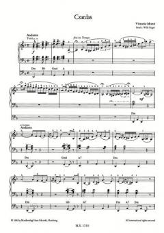 Czardas von Vittorio Monti für elektronische Orgel im Alle Noten Shop kaufen