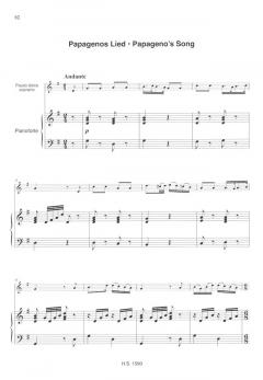 4 Stücke aus der 'Zauberflöte' (12+7) (Wolfgang Amadeus Mozart) 