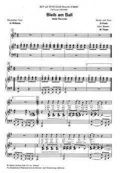 Bleib am Ball von David Paich 