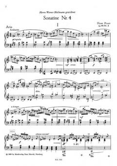 Sonatine Nr. 4 von Hans Poser für Klavier im Alle Noten Shop kaufen