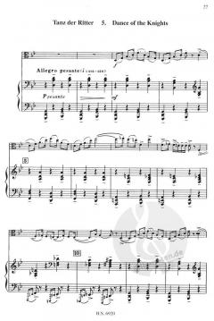 Ausgewählte Stücke aus dem Balett 'Romeo und Julia' von Sergei Sergejewitsch Prokofjew für Viola und Klavier im Alle Noten Shop kaufen