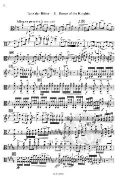 Ausgewählte Stücke aus dem Balett 'Romeo und Julia' von Sergei Sergejewitsch Prokofjew für Viola und Klavier im Alle Noten Shop kaufen