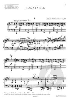 Sonaten Nr. 6-9 von Sergei Sergejewitsch Prokofjew für Klavier im Alle Noten Shop kaufen