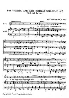 Das schmeisst doch einen Seemann nicht gleich um! von Friedrich Wilhelm Rust 