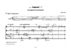 ...fragment... von Peter Ruzicka 