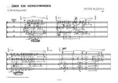 ...über ein Verschwinden von Peter Ruzicka 