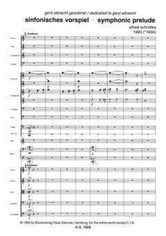 Sinfonisches Vorspiel von Alfred Schnittke 