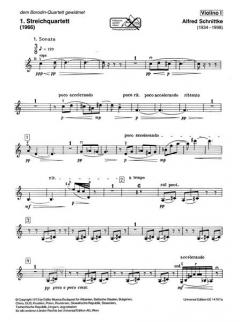 Streichquartett Nr. 1 von Alfred Schnittke im Alle Noten Shop kaufen