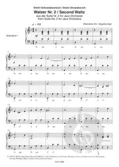 Walzer Nr. 2 von Dmitri Schostakowitsch 