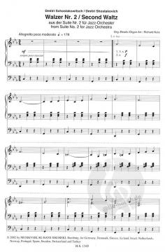 Walzer Nr. 2 von Dmitri Schostakowitsch 