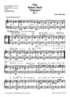 Potpourri für Combo (Robert Stolz) 