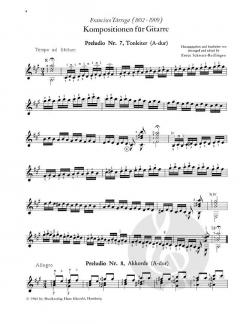 Kompositionen Band 2 von Francisco Tarrega 