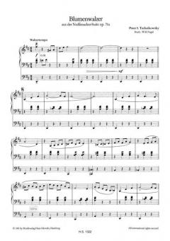 Blumenwalzer aus der Nußknacker-Suite von Pjotr Iljitsch Tschaikowski für elektronische Orgel im Alle Noten Shop kaufen