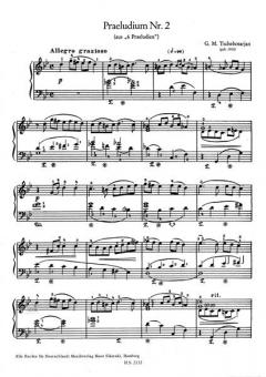 Präludium Nr. 2 für Klavier für Klavier im Alle Noten Shop kaufen