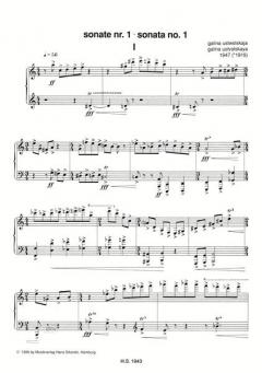 Klavierwerke I von Galina Ustwolskaja im Alle Noten Shop kaufen