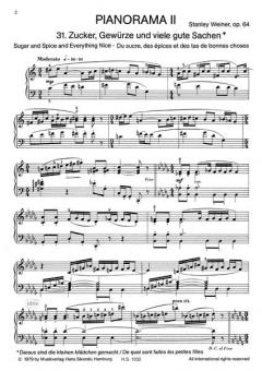 Pianorama Heft 2 von Stanley Weiner 