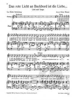 Das rote Licht an Backbord ist die Liebe... von Heinz Woezel 