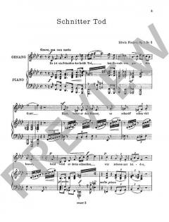 4 Lieder op. 1 von Ernst Fischer 