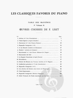 Classiques favoris Vol.9B von Franz Liszt 