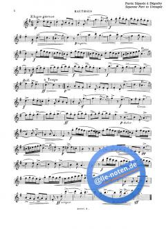 Sonate en sol majeur von Jean Baptiste Loeillet 'de Gant 