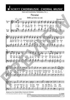 Suite nach französischen Volksliedern Nr. 3 von Heinrich Poos 