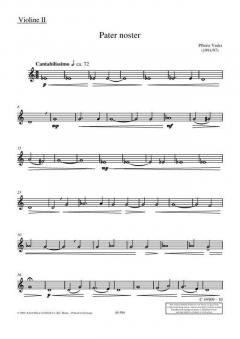 Pater noster von Peteris Vasks 