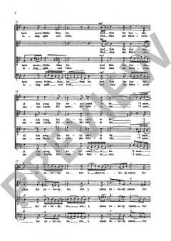 Suite nach englischen Volksliedern Nr. 5 von Heinrich Poos 