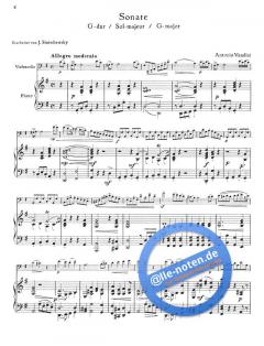 Zwei Sonaten von Antonio Vandini 