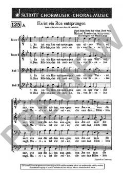 Es ist ein Ros entsprungen von Michael Praetorius 