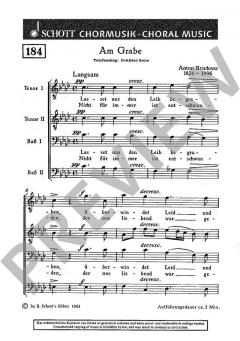 Am Grabe von Anton Bruckner 