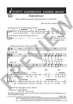 Zigeunertanz von Karl Haus 