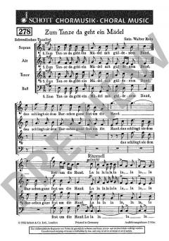 Zum Tanze da geht ein Mädel von Walter Rein 