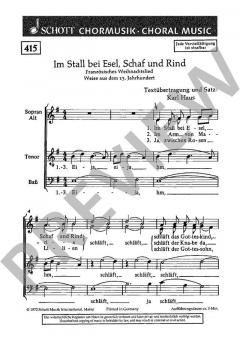 Europäische Weihnachtslieder Nr. 4 