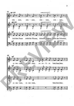 Drei ungarische Volkslieder Nr. 1 von Klaus Fischbach 