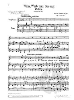 Wein, Weib und Gesang op. 333 von Johann Strauss (Sohn) 