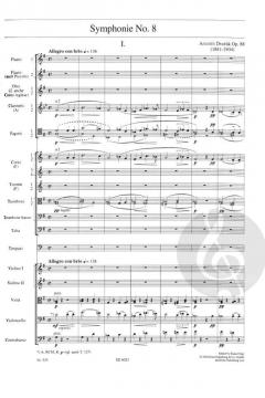 Sinfonie Nr. 8 G-Dur op. 88 B 163 von Antonín Dvorák 