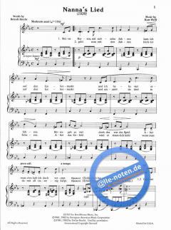 The Unknown Kurt Weill von Kurt Weill 