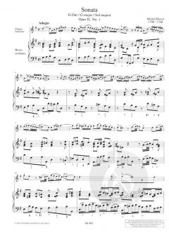 6 Sonaten op. 2 Band 1 von Michel Blavet 