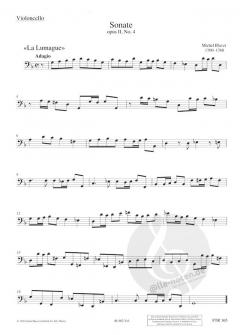 6 Sonaten op. 2 Band 2 von Michel Blavet 