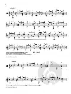 24 Etüden op. 35/1 Band 1 von Fernando Sor 