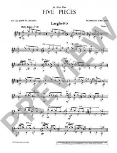 5 Stücke von Domenico Scarlatti 