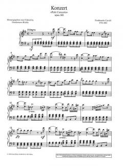 Konzert e-Moll op. 140 von Ferdinando Carulli 