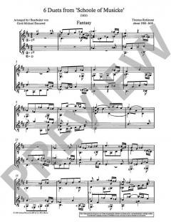 6 Duets von Thomas Robinson 