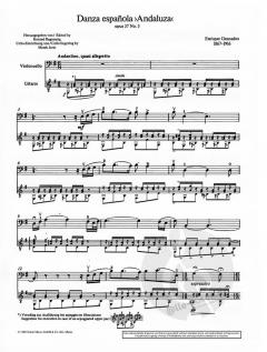 Danza española 'Andaluza' op. 37/5 von Enrique Granados 