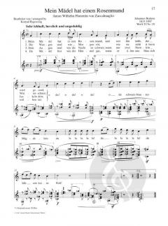 7 Deutsche Volkslieder aus WoO 33 von Johannes Brahms 