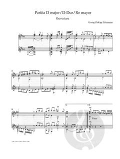 Partita D-Dur von Georg Philipp Telemann 