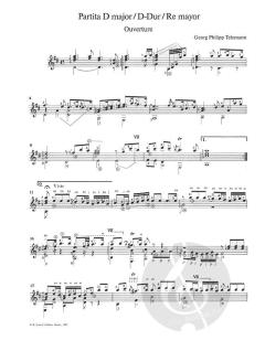 Partita D-Dur von Georg Philipp Telemann 