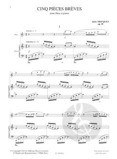 5 Pièces brèves Op. 39 von Jules Mouquet 