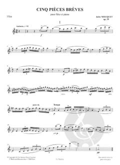 5 Pièces brèves Op. 39 von Jules Mouquet 